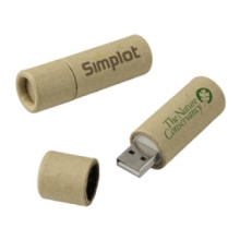 Duurzame cilinder USB stick - Topgiving
